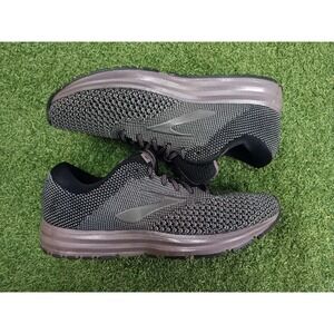 Brooks Revel 2 1202811B047 Womens 9.5 Running Shoes Gray Black Athletic Sneakers